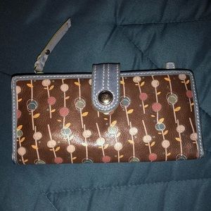 Fossil Patterned Wallet